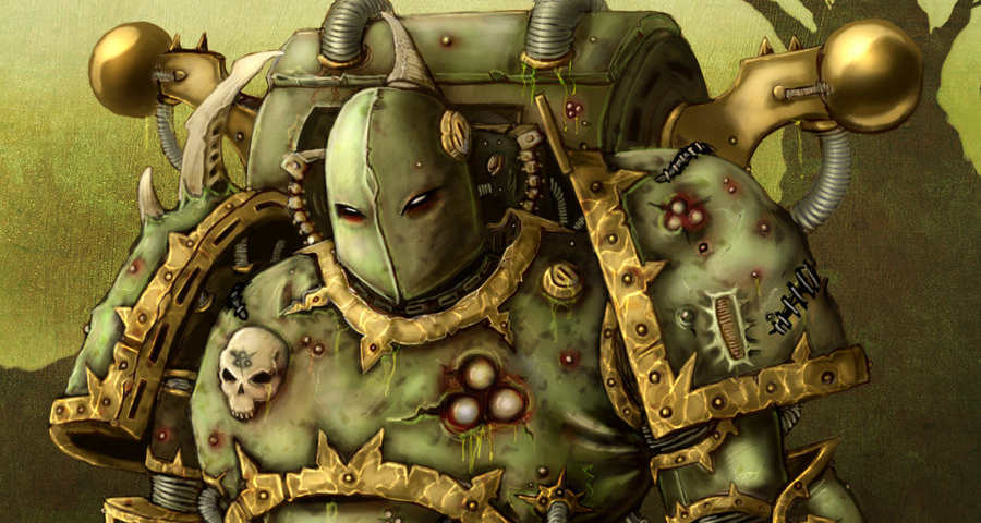 40K Death Guard Players - Plague Marines Of Nurgle