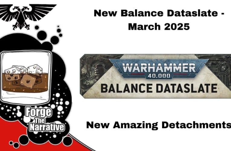 FTN Episode 532 – NEW Points – NEW Detachments – Balance Dataslate March 2025 Update