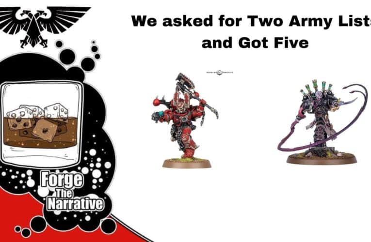 FTN Episode 537 – Emperor’s Children and World Eater Army List Primers