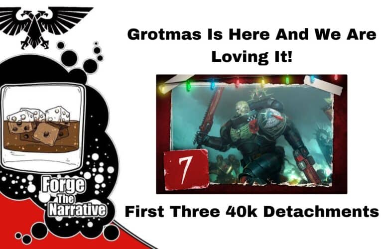 New 40k Grotmas Detachments are Here!  Was the Red Gobbo Good to You?