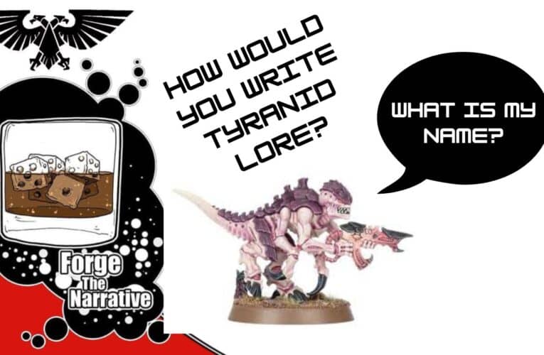 How Do Tyranids Think?  How Would You Write Lore For Them?