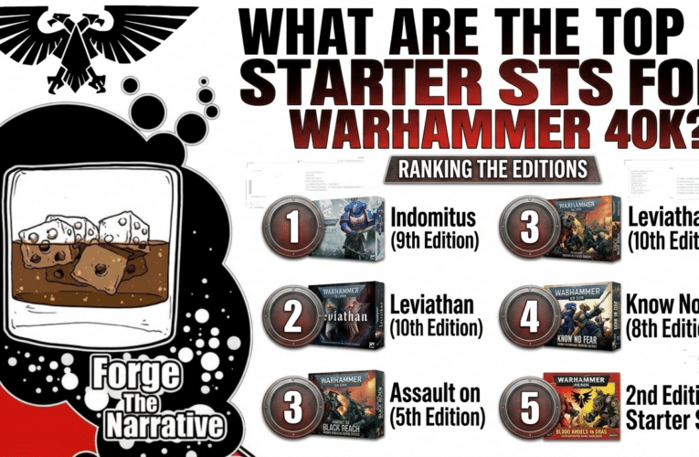 What Are The Top 5 Starter Sets Ever for 40k?